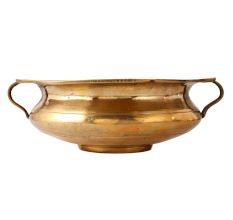 Traditional Brass Urli Bowl With Handles