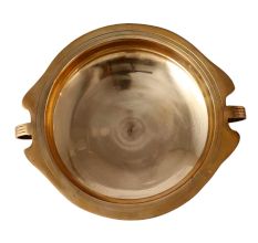 Traditional Brass Urli Bowl With Handles