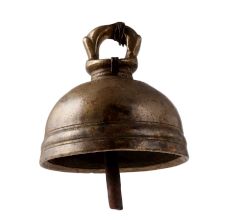 Handmade Brass Cow Bell With Clapper