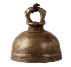 Handmade Brass Cow Bell With Clapper