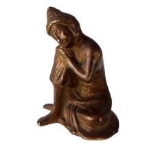 Brass Statue Of Lord Buddha Resting Pose