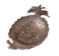 Pineapple Trinket Dish In Silver Metal