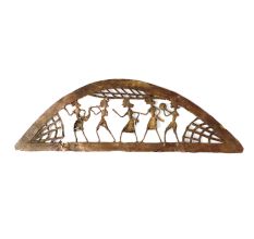 Brass Wall Hanging Jatra Party In Arch