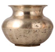 Vintage Used Gangajal Water Pot made of White Metal