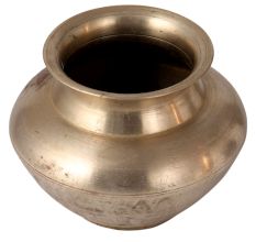 Handcrafted White Metal Kalash Pot
