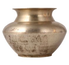 Handcrafted White Metal Kalash Pot
