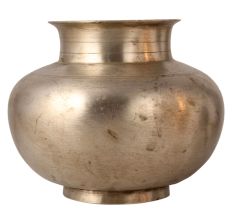Round Heavy Handmade Holy Water Pot