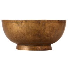 Handmade Brass Holy Bowl with Stand