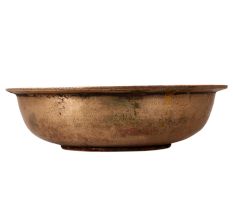 Indian Spiritual Brass Bowl with Stand