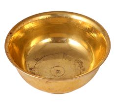 Golden Shiny Brass Bowl for Decoration
