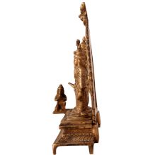 Handmade Brass Ram Darbar with Hanuman
