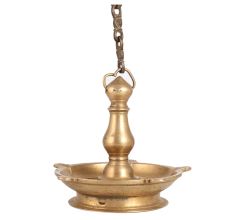 Heavy Vintage Sara Vilakku or Hanging Oil Lamp