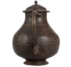 Brass Vintage Himalayan Art Kettle with Spout