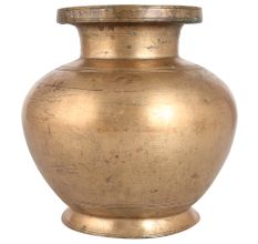 Vintage Heavy Brass Gangajal Water Pot