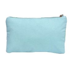 Green Beaded Oversized Clutch Purse With Tassel
