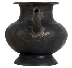 Traditional Vintage Holy Water Pot made of White Metal