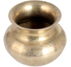 Plain Brass Vintage Kalash or Water Pot