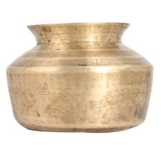 Hammered Vintage Brass Kalash Water Pot