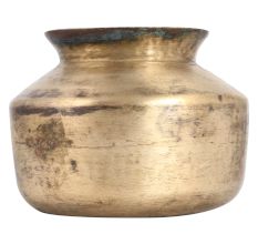 Plain Vintage Kalash or Water Pot made of Brass