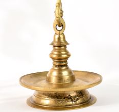 Brass Thoku Villaku Hanging Diya Oil lamp