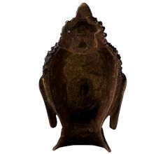 Brass Gautam Buddha Statue With Colorful Stones