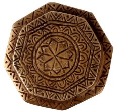 Small Table with 8 Legs Made of Brass