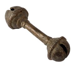 Brass Vintage Baby Rattle or Jhunjhuna