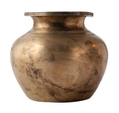 Old Brass Lota For Gangajal Or Holy Water