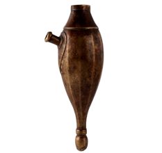 Vintage Brass Hookah Base in Himalayan Art