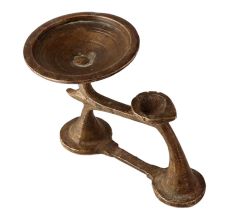 Vintage Used Aarti Lamp or Pooja Diya for Decor