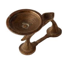Vintage Used Aarti Lamp or Pooja Diya for Decor