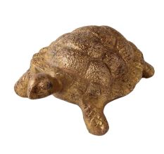 Small Brass Turtle Figurine Gift