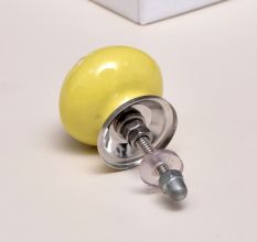 Yellow Flower Knob