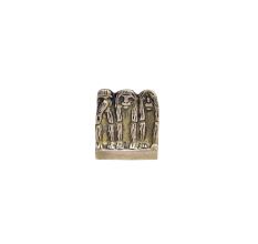 Antique Golden Brass Three Monkey Agarbatti Holder Stand