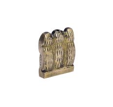 Antique Golden Brass Three Monkey Agarbatti Holder Stand
