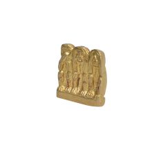 Golden Brass Three Monkey Agarbatti Holder Stand