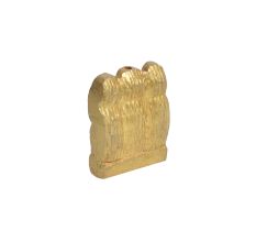 Golden Brass Three Monkey Agarbatti Holder Stand