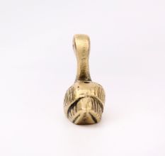Antique Golden Brass Mini Duck Agarbatti Holder Stand