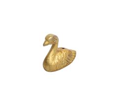 Golden Brass Duck Agarbatti/ Incense Holder Stand