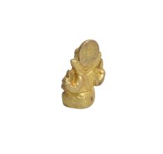 Hindu God Ganesha Mini Brass Statue 