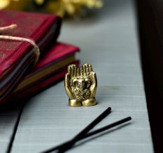 Brass Statue Of Ganesha in Hands Statue 