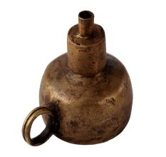 Handmade Primitive Brass Oil Lamp