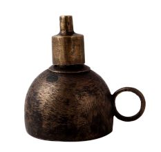 Elegant Black Finish Oil Lamp for Decoration