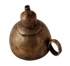 Elegant Brown Finish Kerosene Oil Lamp