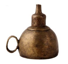Elegant Brown Finish Kerosene Oil Lamp