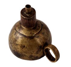 Handmade Brown Coated Kerosene Lamp