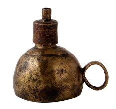 Handmade Brown Coated Kerosene Lamp