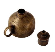 Used Brass Kerosene Lamp for Decoration