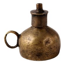 Used Brass Kerosene Lamp for Decoration