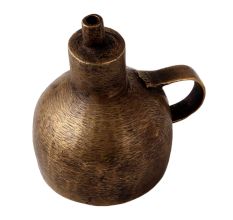 Antique Brown Brass Kerosene Oil Lamp